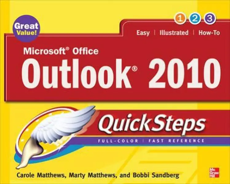 Used Microsoft Office Outlook 2010 Tutorial QuickSteps by Carole Matthews (Paperback)