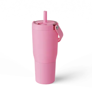 BrüMate Resa 25oz 100% Leakproof Insulated Travel Tumbler | Cup-Holder Friendly Insulated Tumbler | Built-in Silicone Sleeve and Easy Carry Handle