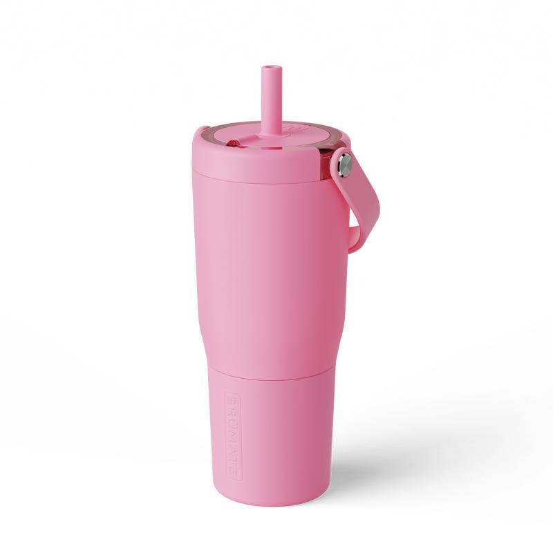 BrüMate Resa 25oz 100% Leakproof Insulated Travel Tumbler | Cup-Holder Friendly Insulated Tumbler | Built-in Silicone Sleeve and Easy Carry Handle