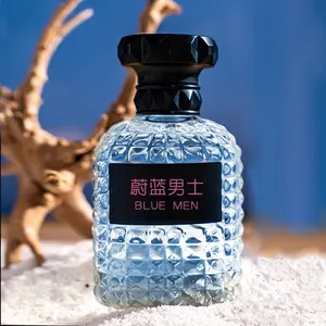 Men's Perfume Blue Series Marine Perfume Aquatic Fragrance Eau De Toilette 30ML, Long-Lasting Fragrance, Carefully Picked Scents, Suitable for Daily Use, Parties, Gifts
