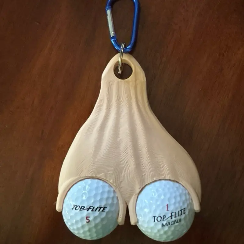 Ball Sack Golf Ball Holder With balls Ball Sack Golf Ball Holder With balls