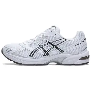 Asics Gel-1130 'White/Black' Retro Running Shoe - Laces Closure, All Seasons, Classic Style, Comfortable Daily Wear Sneakers