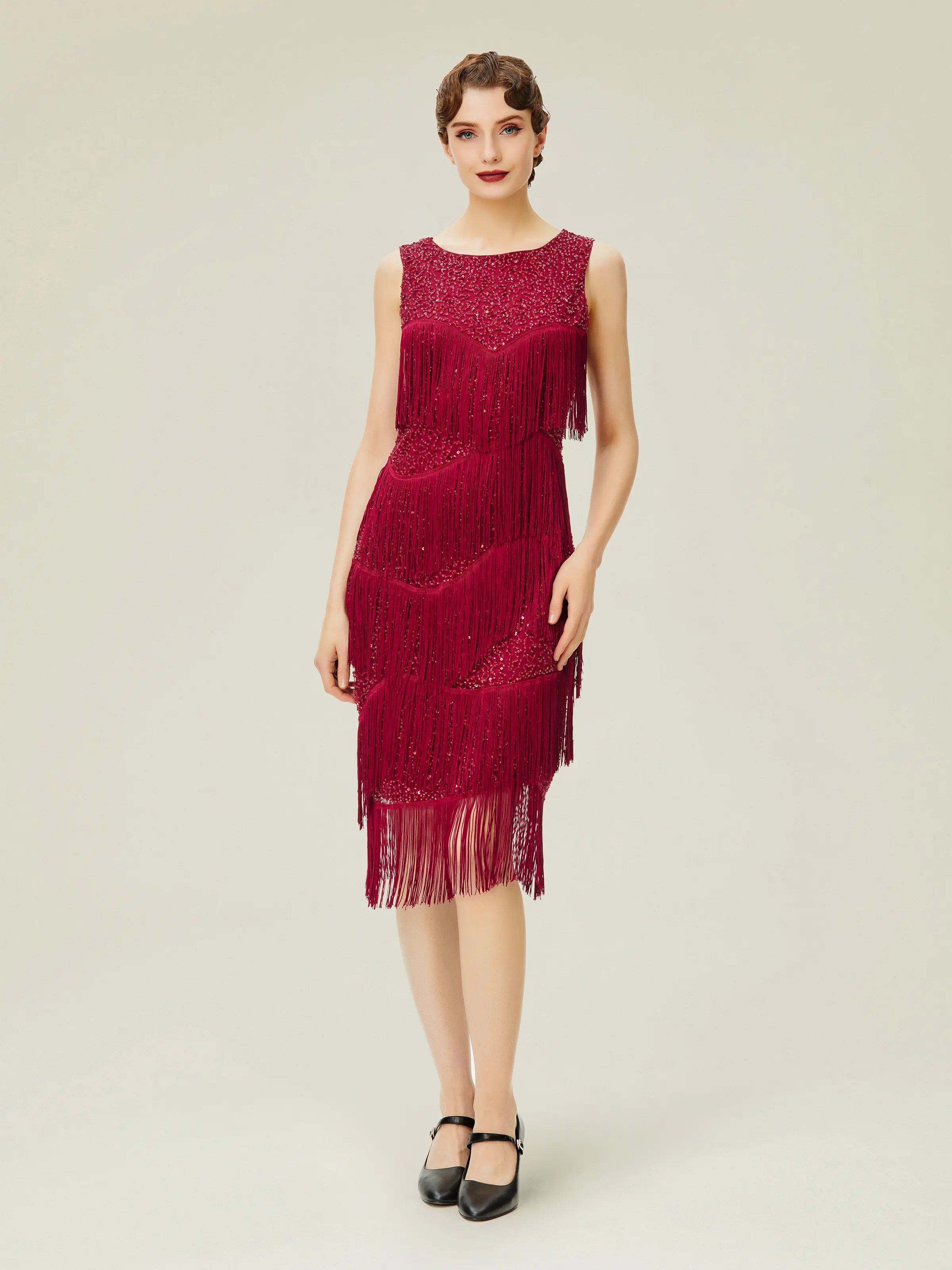 BABEYOND 1920s Flapper Dress Gatsby Fringed Dress Roaring 20s - TikTok Shop