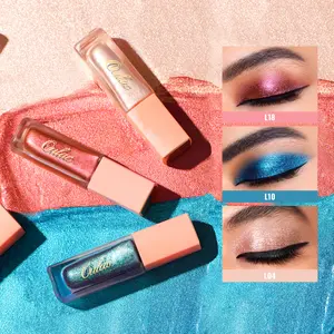 OULAC Liquid Glitter Eyeshadow - Diamond & Metallic Finish, Smooth Quick-Drying & Crease-Resistant Cosmetic , Vegan & Cruelty-Free Silky Moisturizing, Christmas Gifts for Women