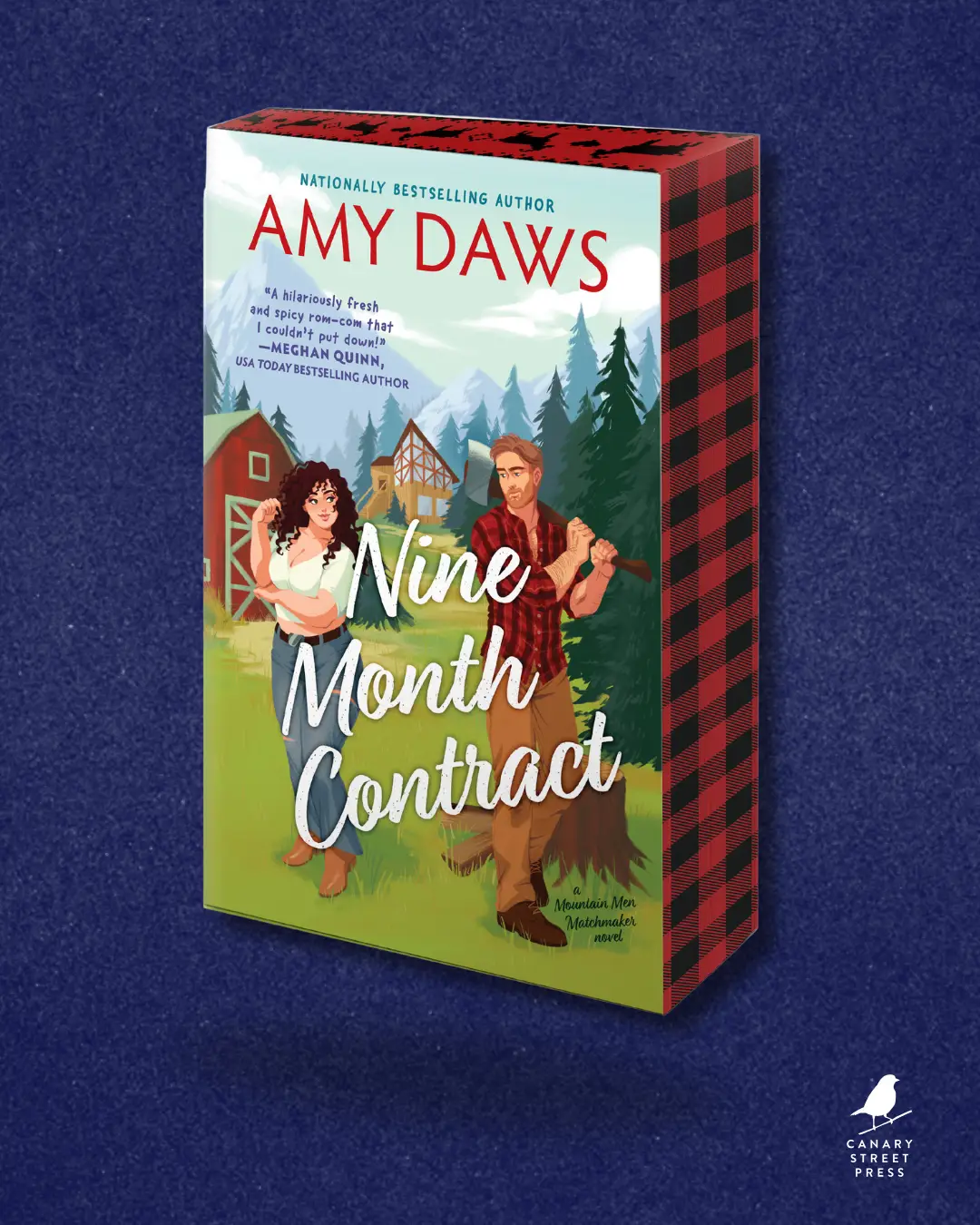 Nine Month Contract (Mountain Men Matchmaker: Volume Number 1) by Amy Daws [Paperback Book]