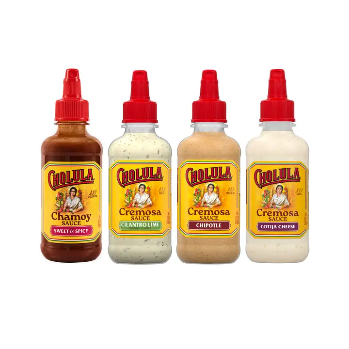 Cholula® Cremosa & Chamoy Variety Pack, 4ct Cholula® Cremosa & Chamoy Variety Pack, 4ct