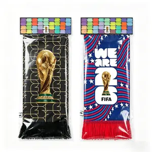 FIFA Scarf We Are 26 Soft Lightweight Soccer Scarf Shawl Fashionable Accessory for World Cup Game Day Cheer Sports Fan Gift