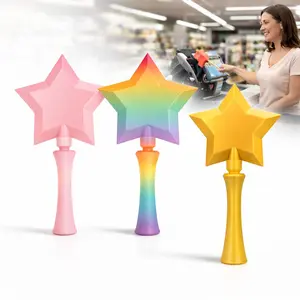 3D Printed Star Tap to Pay Magic Wand, Multi-Color Contactless Payment Holder, Creative Contactless Payment Gadget, Portable Touchless Payment Accessory, Fun Magic Wand for Contactless Transactions