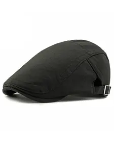 Men's Adjustable Newsboy Casual Hat Classic Flat Gatsby Cabbie Ivy Cap for Golf Driving