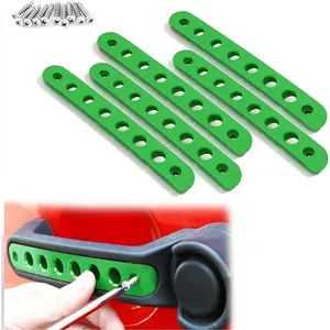 Side Door Handle Inserts Cover Trim Fits for Jeep Wrangler Accessories JK JKU Liberty Sahara