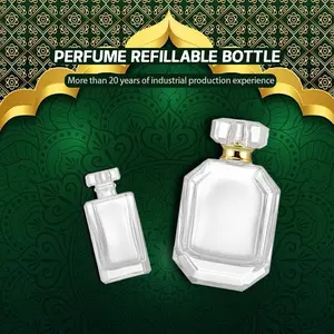 Portable refillable perfume bottle | Exquisite and durable transparent perfume container | High-end travel-grade compact design | Perfect for everyday carry