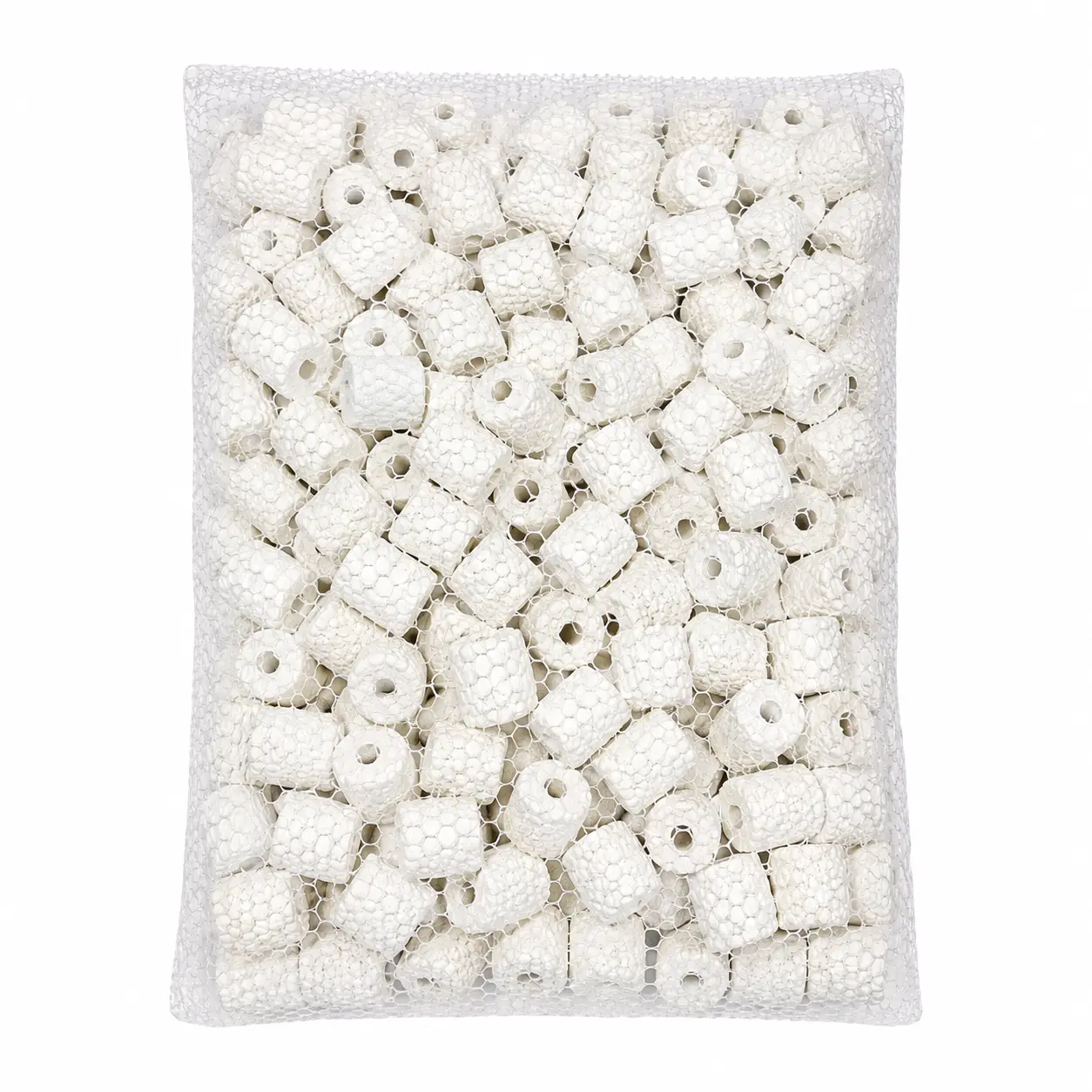 Aquadream Premier High-Porosity Ceramic Rings (11/16" x 5/8", 300g Bag) - Fish Filters for Aquariums, Aquarium Supplies for Reef & Saltwater Tanks with Easy Water Passage & Bacterial Growth, Reef Tanks