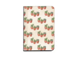 Potted Cacti / House Plants Pocket Notebook