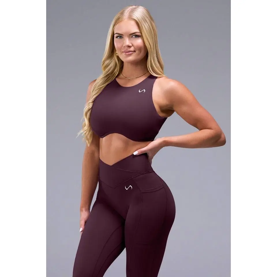 Tempo High Neck Sports Bra