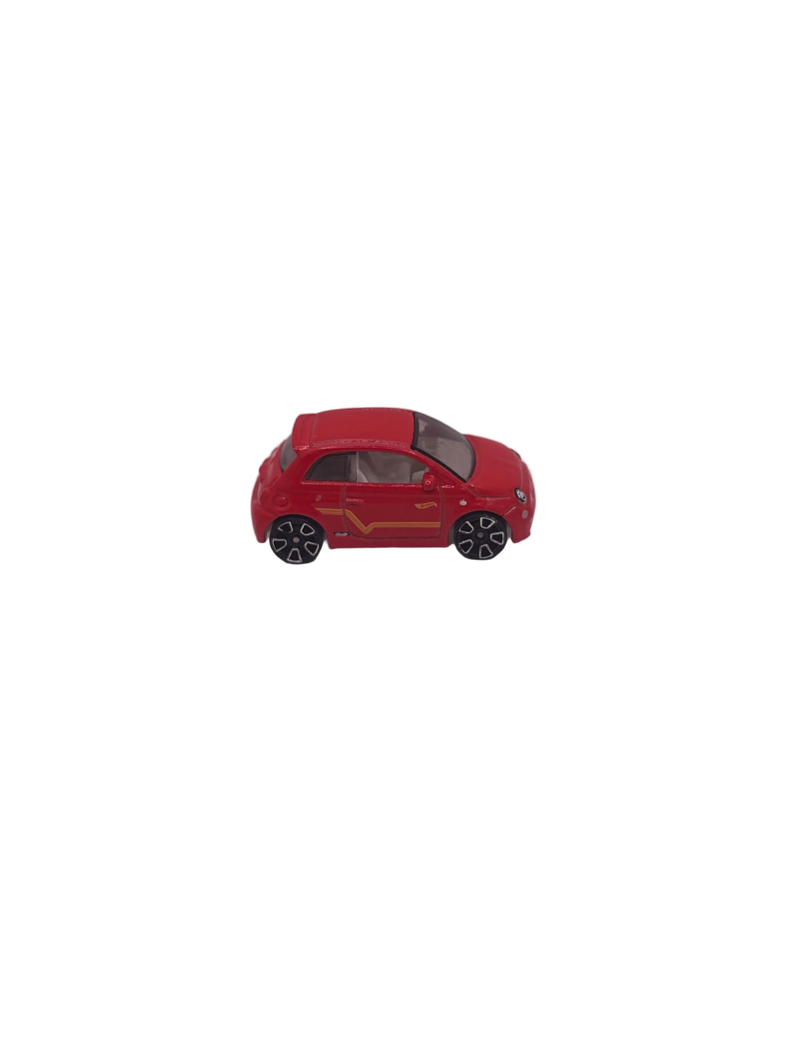 Hot Wheels Fiat 500e Diecast red