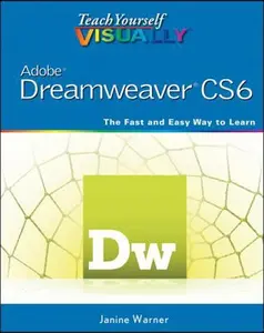 USED-Teach Yourself VISUALLY Adobe Dreamweaver CS6 by Janine Warner (Paperback)