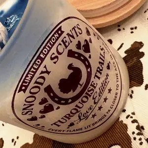 Turquoise Trails Love Edition Jewelry Candle | Hidden Jewelry , Soy Wax, Western Decor