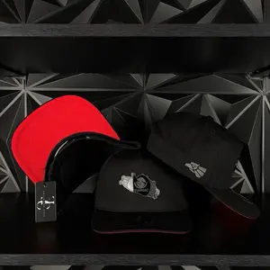 Guerrero México estado SnapBack Hat-Black/Red Visor Cotton Cap