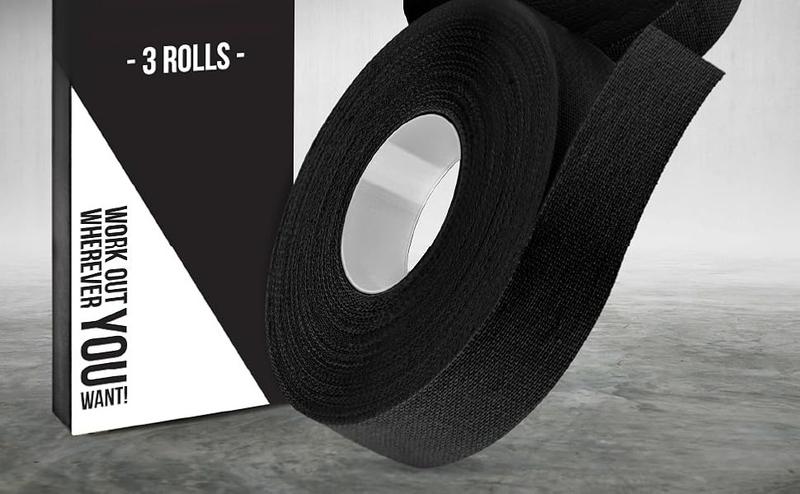 Finger Tape Sports Extra Strong Adhesive, 3 Rolls Athletic Tape for Fingers, Skin-Friendly Sports Tape, Tape for Weight Lifting, Volleyball Finger Tape, Boulder, Climbing, Basketball, Finger Tape BJJ