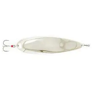 Nichols 8" Ben Parker Magnum Flutter Spoon 3.5oz Silver Chrome