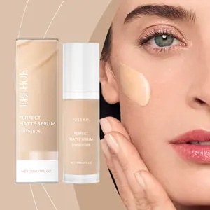 EELHOE Nourishing Liquid Foundation - Makeup with Concealing, Moisturizing, Long-Lasting Formula for Natural Complexion That Stays Put
