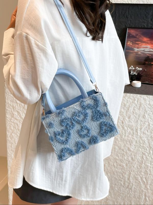 26 Valentine's Day Gift Sweet Heart Square Crossbody Bag, Women's Wallet, Lipstick Makeup Storage Bag, Commuter Work Bag, Fashionable Handbag