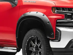 REDROCK Pocket-Style Fender Flares - Silverado-Specific Mud Flaps & Splash Guards for 19-21 Silverado 1500