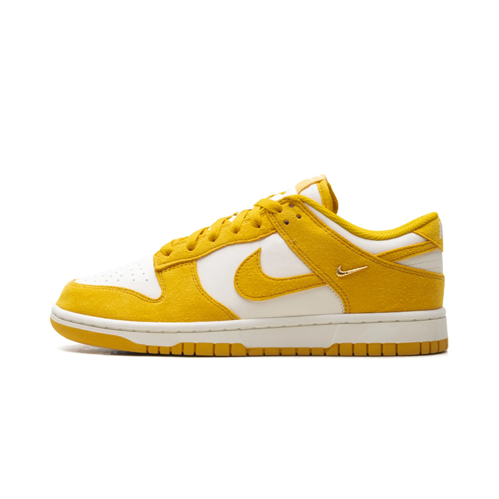 Dunk Low WMNS "Dark Sulfur Gold Mini Swoosh" IB4417 101