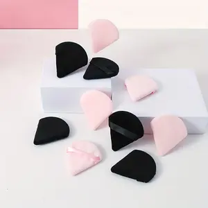 10 Pack Triangular Makeup Sponge Puffs — Soft Dry & Wet Dual‑Use Blending Sponges, Velvet Powder Puffs for Liquid Foundation, Loose Powder, Blush, Concealer, Face Makeup Application