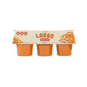 ORANGE CREAM GELATIN CUPS