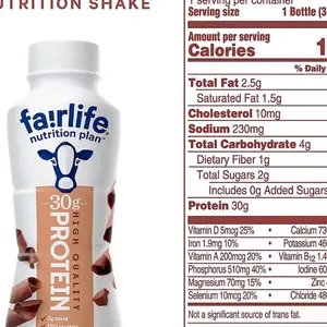Fairlife 30g protein Supplement Fitness Muscle Healthcare