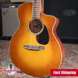 Martin SC-13E Modern Acoustic/Electric Guitar - Mezcal Burst/Koa with Gig Bag