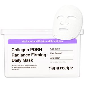 Papa Recipe Collagen PDRN Radiance Firming Daily Mask (30 Sheets)