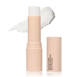 Scar solution, silicone scar stick, contains petroleum jelly, hyaluronic acid, centella asiatica, smooths scars, moisturizes and smooths skin, suitable for face and body, portable for use