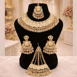 Bollywood style luxurious semi bridal/bridal 4 piece set