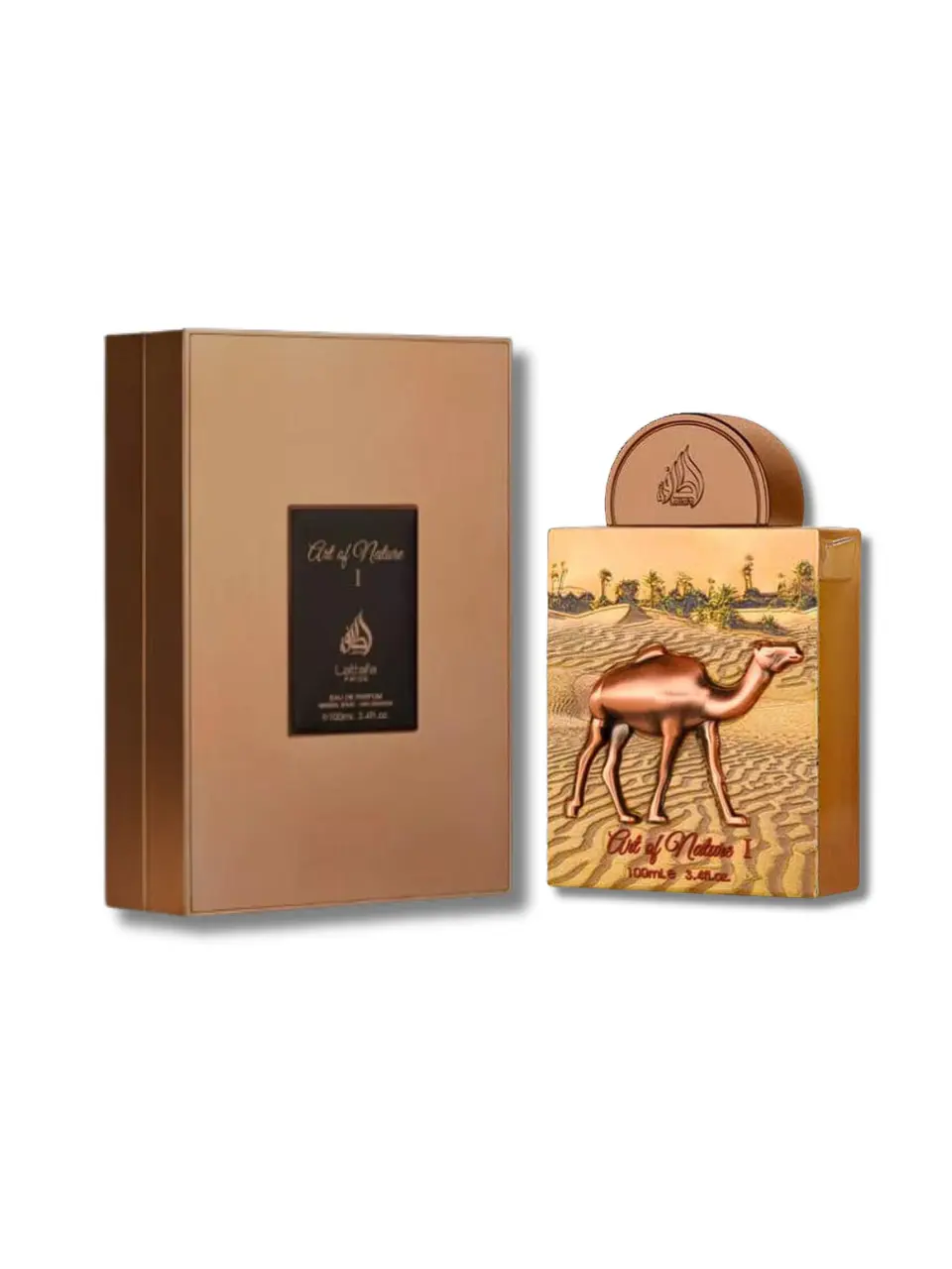 Lattafa Art Of Nature I Unisex Arabian EDP - 3.4 fl oz Niche Fragrance Multi-Pack Boxed Liquid Perfume Bottles, Vanilla-Fruity & Plum Fig Rose Aromatic Scent, Leather Blend, Bold Arabian Aromas, Adult Self-Care Airplane Bottle, Adults, Aromatic Scent Unis
