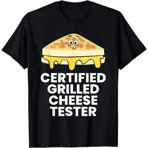 Certified Grilled Cheese Tester T-Shirt Unisex