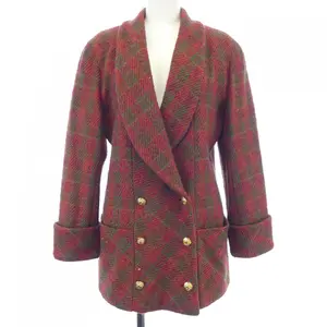 Pre-owned CHANEL Cashmere Small Leather Goods Blend Jacket