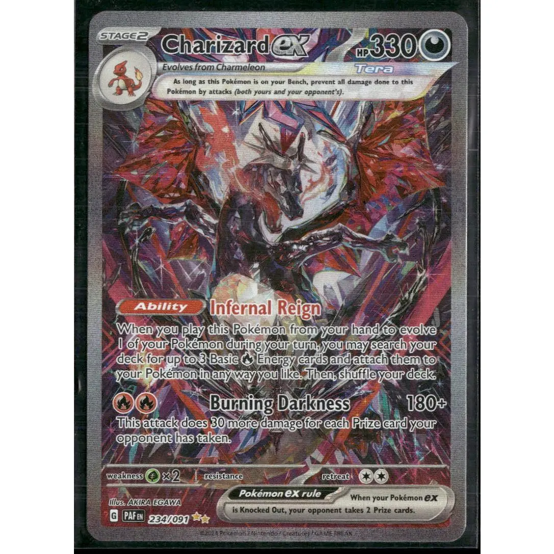 SV: Paldean Fates Charizard ex #234/091