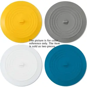 Large drain plug, hair plug, flat suction cover, are suitable for kitchens, bathrooms and laundry rooms.