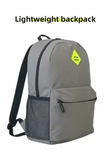 Lightweight Basketball Backpack Outdoor Unisex White for Spring Outings Portable Children's Backpack
