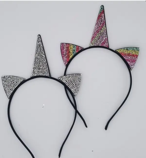 gemstone unicorn headband bundle