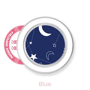 abbyrose Constellation Phone Grip with magnet Clear Blue