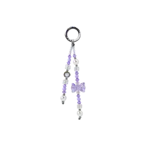 Gemmispop Multi-Use Keychain / iPhone 17/16/15/14 Series Tech Fashion / Premium Lanyard /  Crystal Custom / Modular Charms / Anti-Drop Strap / Secure Carry / Hands-Free Style / Quick  Access / Charging Compatible - Silver / Gold