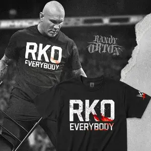 RKO Everybody Shirt, Randy Oroton Shirt, WWE Shirt, WWE Merch, Gift For Wrestling Fans