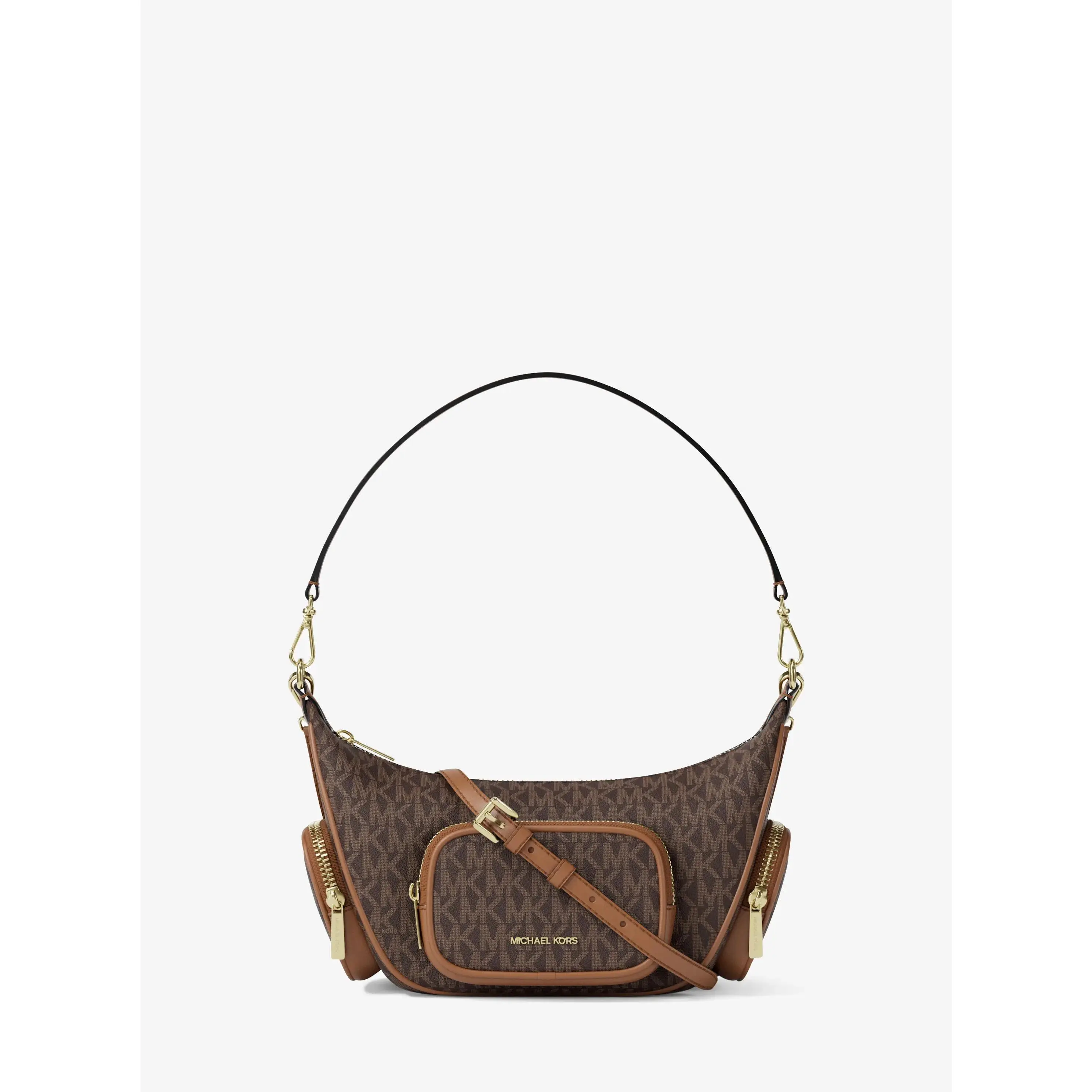 Merritt Small Signature Logo Convertible Shoulder Bag