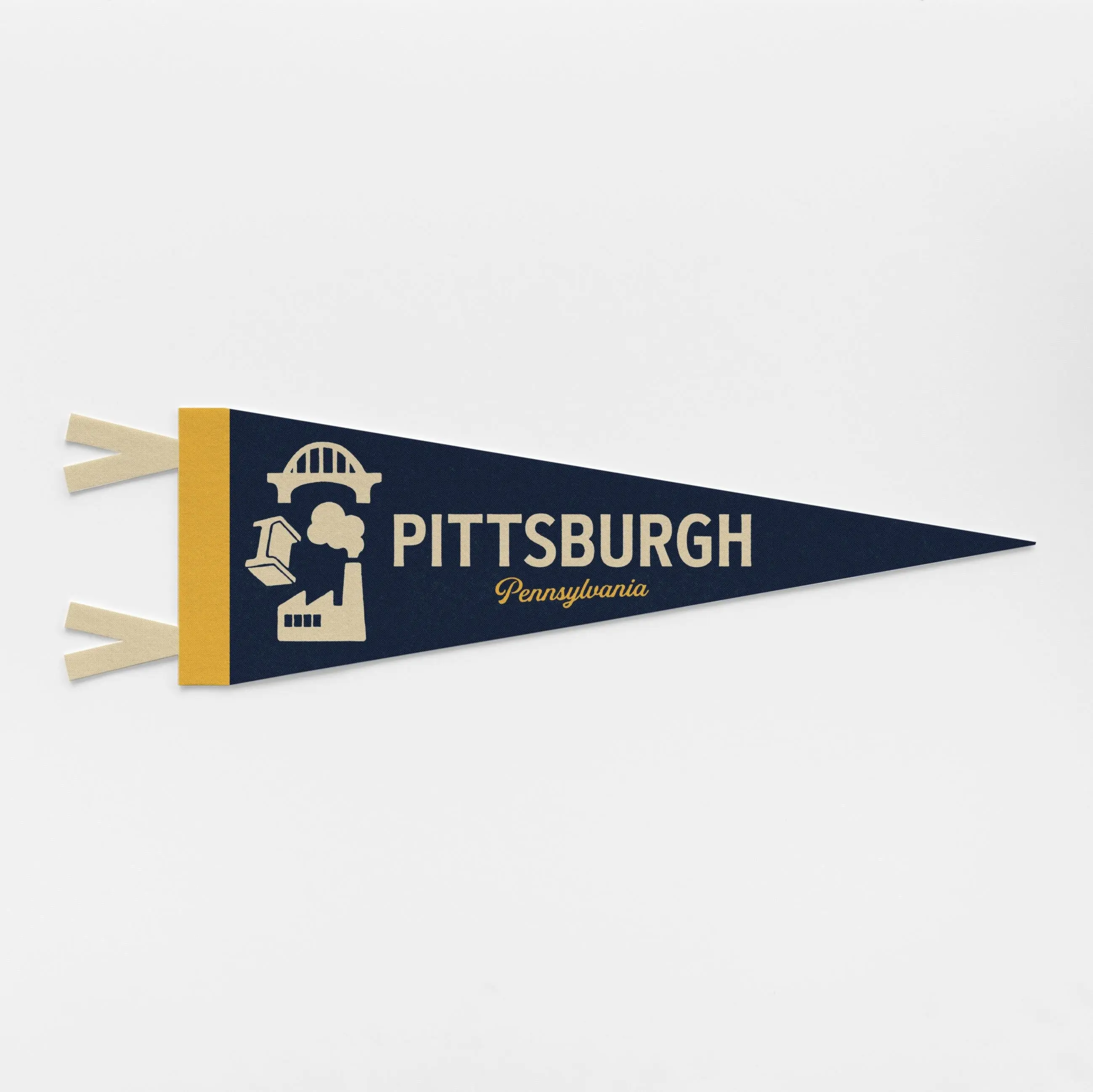 Pittsburgh, Pennsylvania Felt Pennant