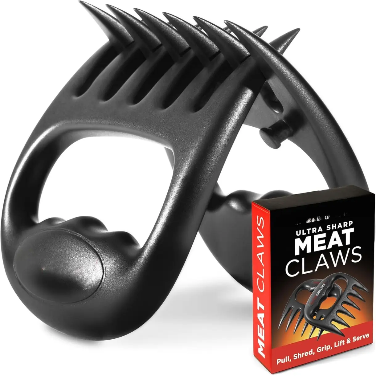 Meat Shredder Claws - Grilling Accessories Gifts for Men Dad Him Husband Son Boyfriend Birthday - BBQ Accessories Grill Puller for Cooking Shredding Barbecue Smoker Pulled Pork Chicken