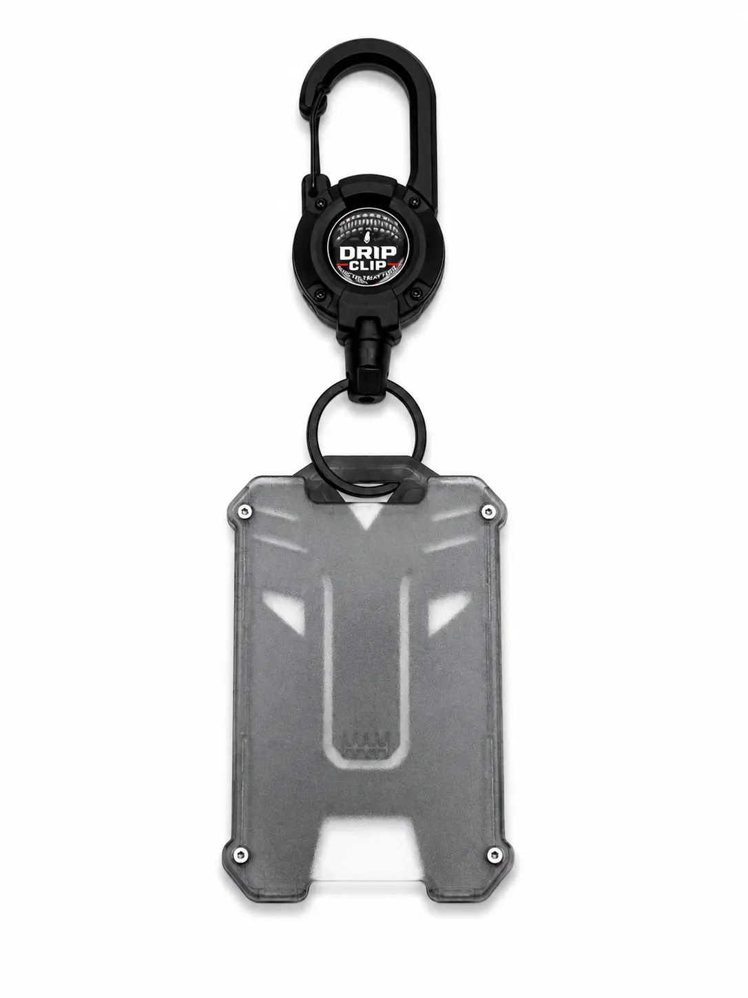 Retractable Badge Reel with Clear Vertical ID Badge Holder – Heavy-Duty ID Holder for Nurses, EMS, EMT, Firefighters, Teachers & Office Staff
