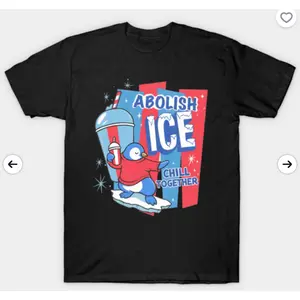 ✊🏾 100% Cotton Double-Sided Abolish Ice Ice Out T-Shirt |   Big Fan Of Human Rights, No One Is Illegal On Stolen Land! # AbolishIce. # IceOut # 100CottonTee # DoubleSidedTee # TikTokMadeMeBuyIt. # TikTokShop.